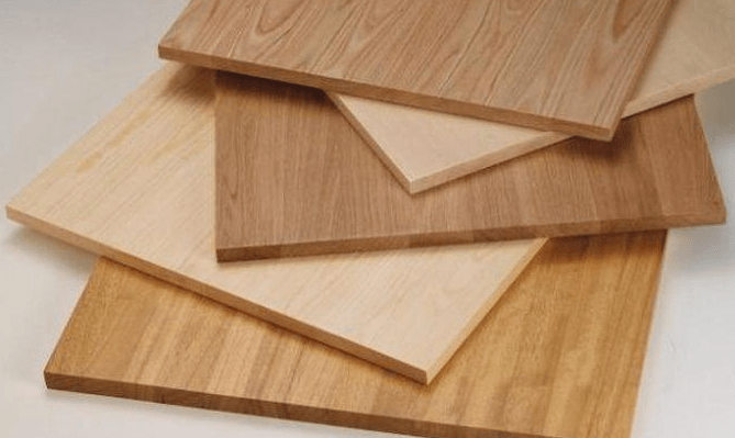 pieces of mahogany wood